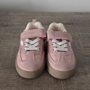 Pink Toddler Shoes with Velcro Strap